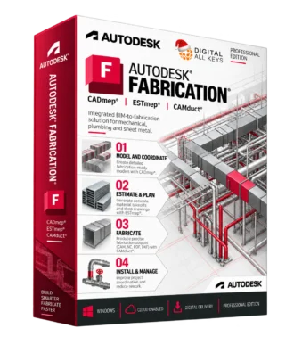 Autodesk Fabrication box — BIM-to-fabrication software for mechanical, plumbing and sheet metal ductwork